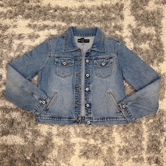 Express Jackets & Blazers - Y2K Express Denim Jacket